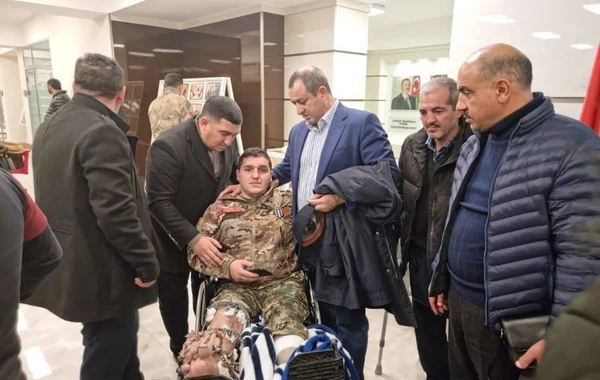 Qazilər üçün 100 ədəd əlil arabaları ölkəmizə gətirilib - FOTO