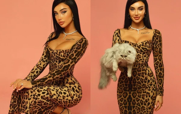 Azərbaycanlı modelin 248 minlik boyunbağısı müzakirələrə səbəb oldu - FOTO