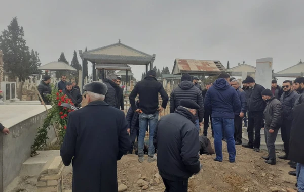 Novruz Qartal İmamzadə qəbristanlığında dəfn olundu - FOTO - YENİLƏNİB