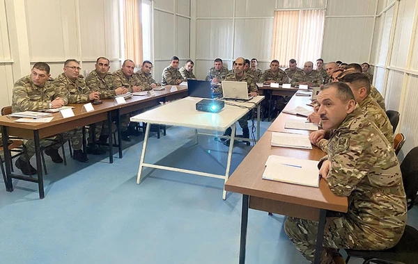 В азербайджанской армии проведены командно-штабные учения - ВИДЕО
