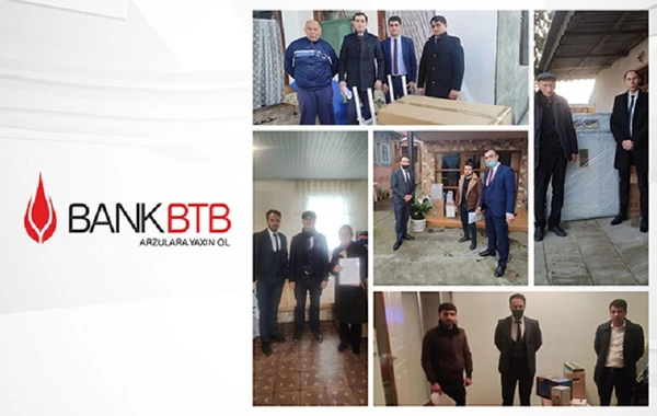 Bank BTB-dən özünüməşğulluq proqramı çərçivəsində aztəminatlı ailələrə növbəti dəstək