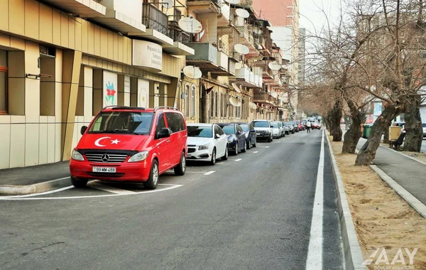 Bakıda Qarabağ küçəsi əsaslı təmir edilib