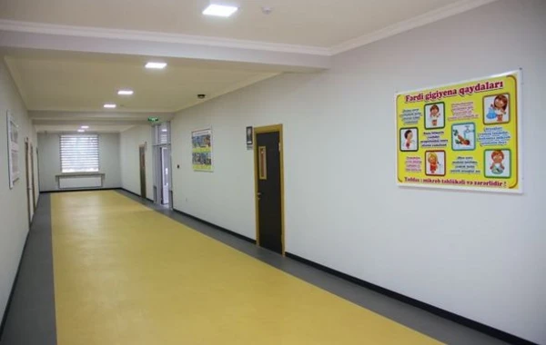 По инициативе Фонда Гейдара Алиева в Геранбое построено новое здание школы - ФОТО