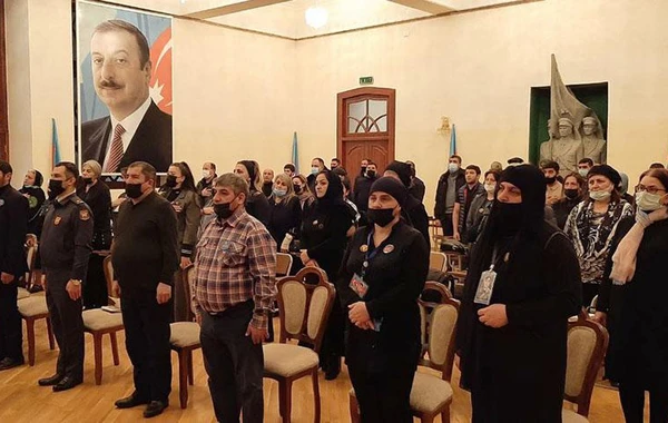 Şəhid Sərxan Əliyevin xatirəsinə həsr olunan anım mərasimi keçirilib - FOTO/VİDEO
