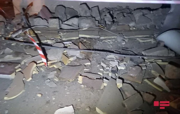 Azərbaycanda evdə partlayış: Xəsarət alanlar var - FOTO/VİDEO