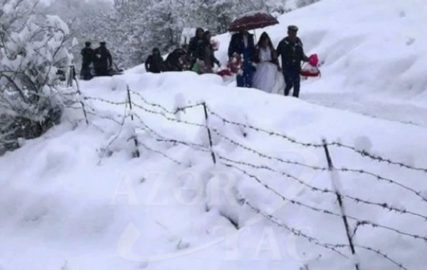 Toylarında çəkilən foto ilə məşhurlaşan astaralı cütlük - REPORTAJ VİDEO