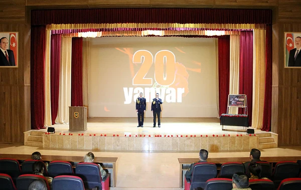 20 Yanvar faciəsinin ildönümü Naxçıvan Qarnizonu Qoşunlarında qeyd edildi - FOTO