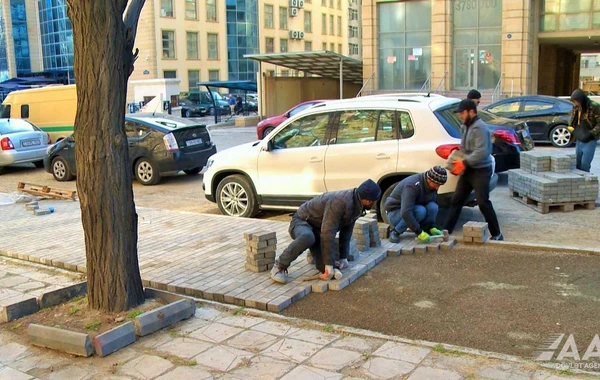 Bakının Yasamal rayonunda 7 küçə əsaslı şəkildə təmir olunur - FOTO/VİDEO