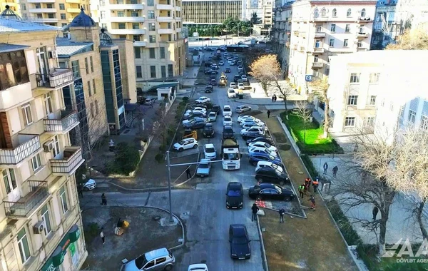 Bakının Yasamal rayonunda 7 küçə əsaslı şəkildə təmir olunur - FOTO/VİDEO