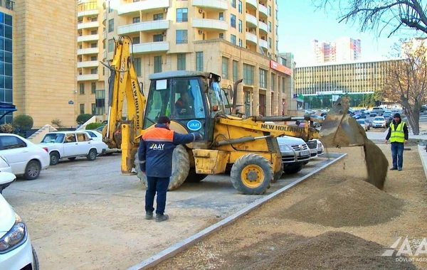 Bakının Yasamal rayonunda 7 küçə əsaslı şəkildə təmir olunur - FOTO/VİDEO
