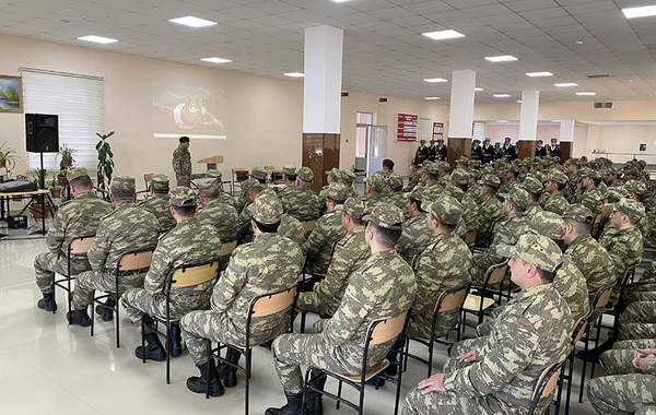 В Азербайджане начались учебные сборы военнообязанных - ВИДЕО
