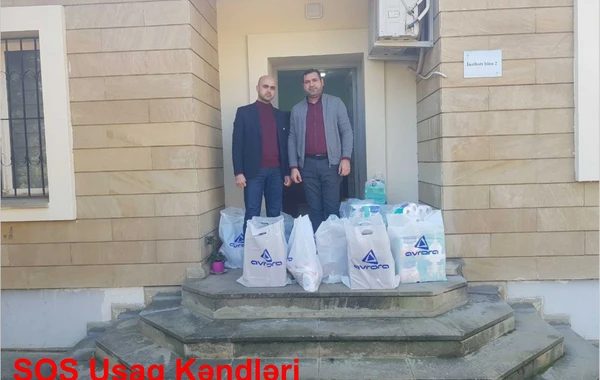 “Avrora" Qrup uşaq sığınacaqlarında məskunlaşan uşaqları sevindirib - FOTO