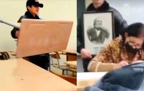 Azərbaycanda orta məktəbdə baş verən biabırçılığa NAZİRLİKDƏN AÇIQLAMA - VİDEO