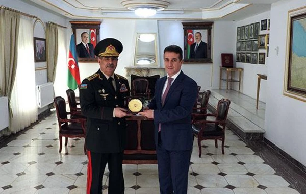 Zakir Həsənov Azərbaycanın İrandakı səfirliyində olub - FOTO