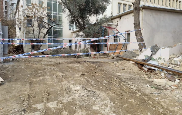 Bakıda qeyri-qanuni tikintinin qarşısı alınıb - VİDEO/FOTO