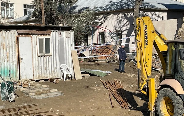 Bakıda qeyri-qanuni tikintinin qarşısı alınıb - VİDEO/FOTO