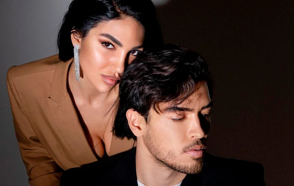 Yeni evlənən azərbaycanlı modelin həyat yoldaşı ilə görüntüləri - FOTO