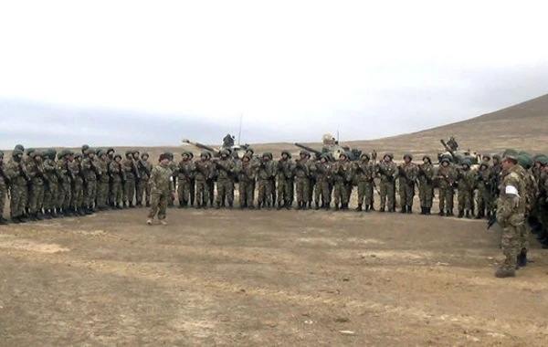 Завершены учебные сборы военнообязанных - ВИДЕО