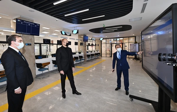 Dövlət başçısı 2 saylı Gəncə regional “ASAN xidmət” Mərkəzinin açılışını edib - FOTO/VİDEO