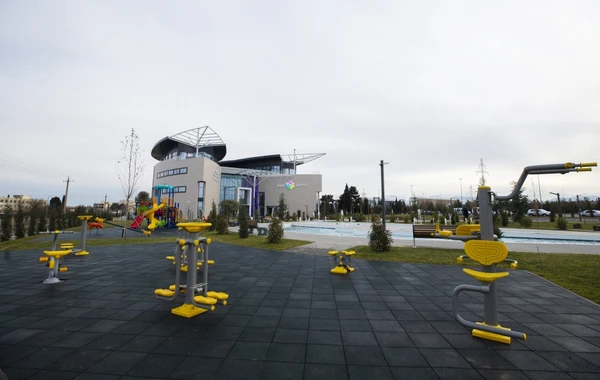 Президент на открытии Гянджинского регионального центра Службы "ASAN" - ФОТО