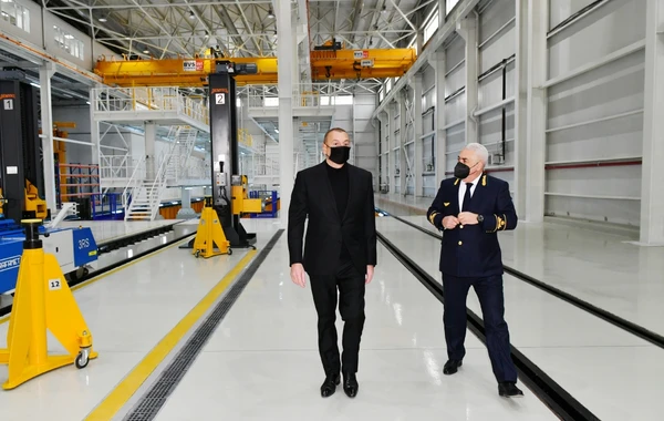 Президент принял участие в открытии локомотивного депо ЗАО "Азербайджанские железные дороги" - ОБНОВЛЕНО+ФОТО