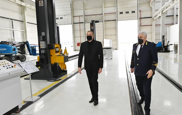 Президент принял участие в открытии локомотивного депо ЗАО "Азербайджанские железные дороги" - ОБНОВЛЕНО+ФОТО