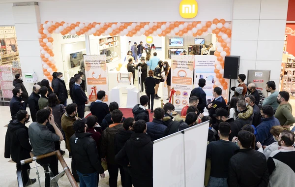 Bakıda  Xiaomi-nin yeni mağazası açıldı - FOTO