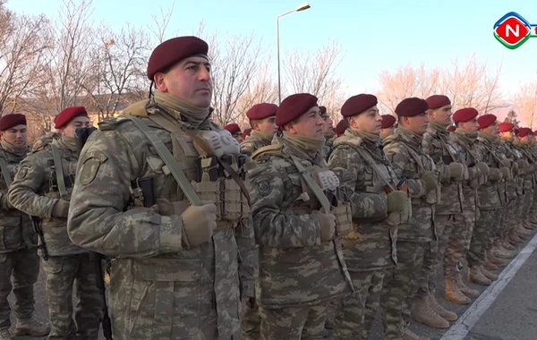 Naxçıvan Qarnizonu Qoşunlarında yeni tədris dövrü başladı - VİDEO
