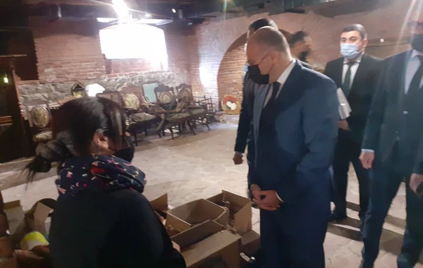 Mədəniyyət naziri Gəncədə səfərdədir - FOTO