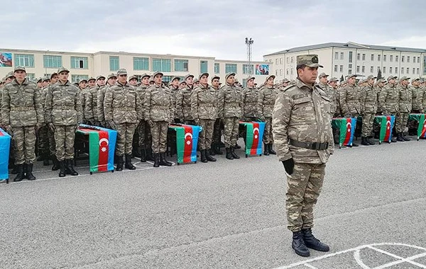 Azərbaycan Ordusunda andiçmə mərasimləri keçirilib - FOTO/VİDEO