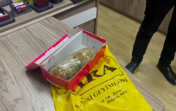 Xırdalanda narkotacir saxlanıldı - VİDEO