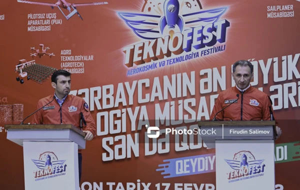 Səlcuq Bayraktar “TEKNOFEST Azərbaycan 2022”nin tanıtım toplantısında çıxış etdi - FOTO/VİDEO