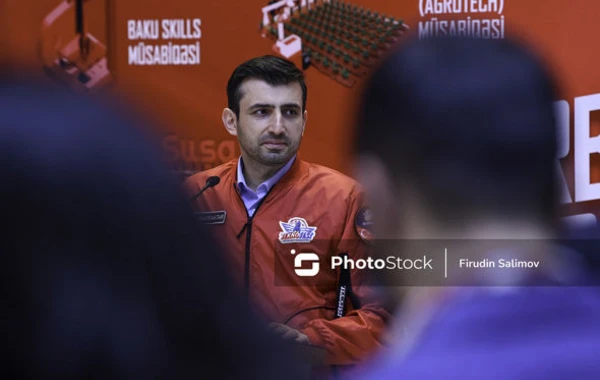 Səlcuq Bayraktar “TEKNOFEST Azərbaycan 2022”nin tanıtım toplantısında çıxış etdi - FOTO/VİDEO