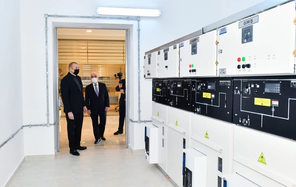 Prezident yenidən qurulan “Yaşma” qovşaq yarımstansiyasının açılışında iştirak edib - FOTO