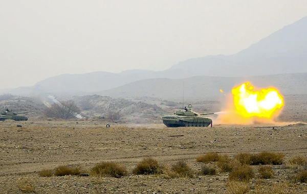 Naxçıvanda tank bölməsi qəfil yoxlanıldı - FOTO/VİDEO