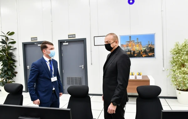 Ильхам Алиев принял участие в открытии энергетического узла "Гобу" - ФОТО