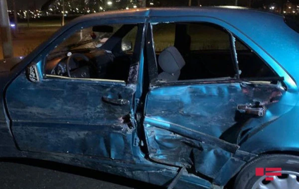 Bakıda müğənni yol qəzası zamanı xəsarət aldı - FOTO/VİDEO