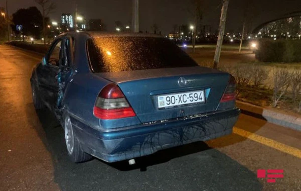 Bakıda müğənni yol qəzası zamanı xəsarət aldı - FOTO/VİDEO