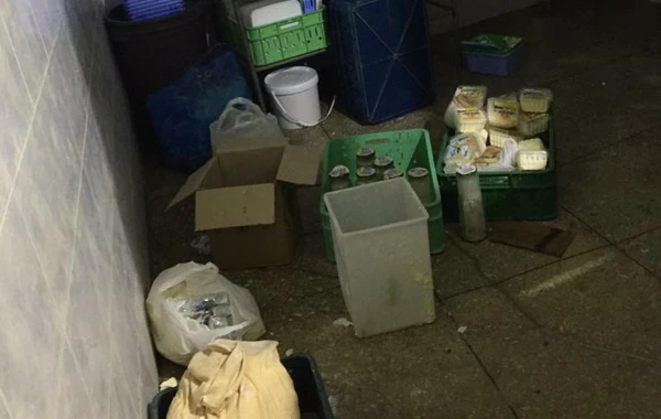 Bakıda süd məhsulları istehsalı müəssisəsi bağlanıb - FOTO