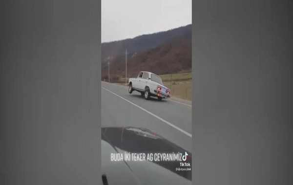 Videolarını sosial şəbəkədə paylaşan avtoxuliqan sürücü həbs olunub - FOTO