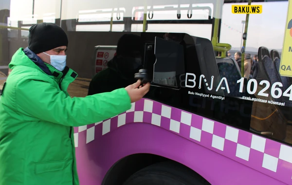 Bakıya AVRO-6 standartlı CNG avtobusları gətirilib - FOTO