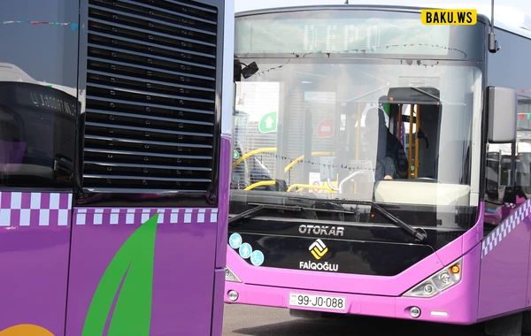 Bakıya AVRO-6 standartlı CNG avtobusları gətirilib - FOTO