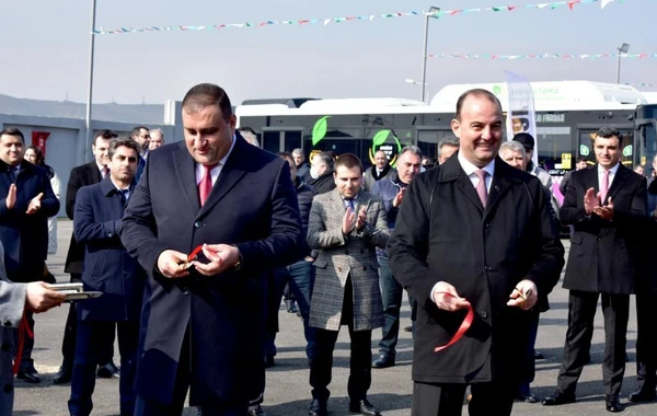 Bakıya AVRO-6 standartlı CNG avtobusları gətirilib - FOTO