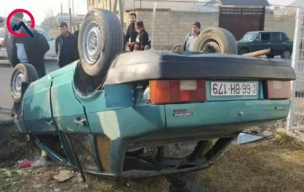 В Азербайджане полковник-лейтенант попал в ДТП - ФОТО