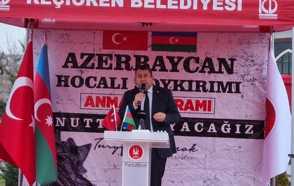 Ankarada Xocalı abidəsi ucaldıldı - FOTO