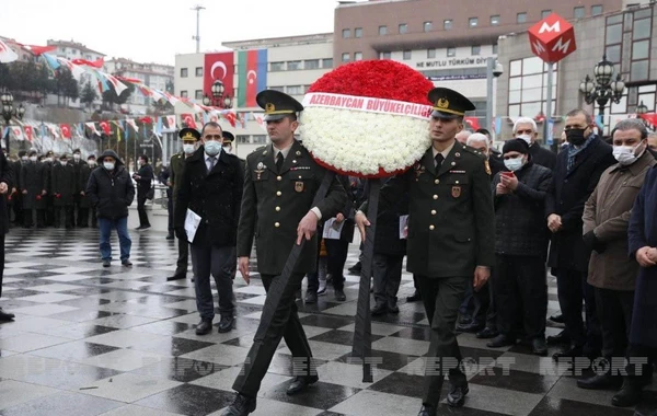 Ankarada Xocalı abidəsi ucaldıldı - FOTO