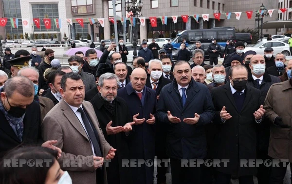 Ankarada Xocalı abidəsi ucaldıldı - FOTO