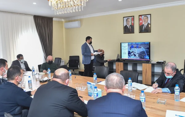 Ağdam şəhərinin içməli su və tullantı su sistemlərinin yenidən qurulması işlərinə başlanılıb (FOTO)