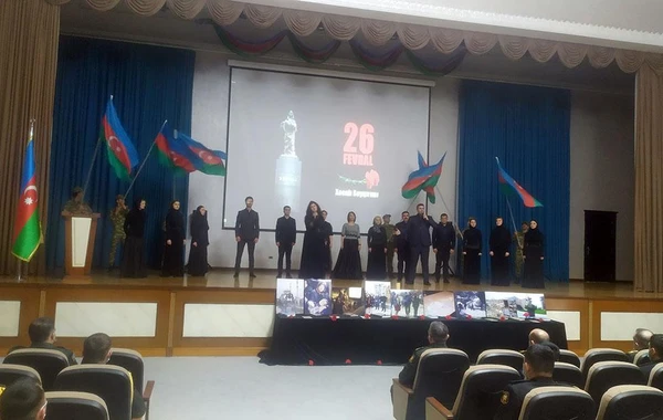 Xocalı soyqırımının 30-cu ildönümü ilə əlaqədar Azərbaycan Ordusunda silsilə tədbirlər keçirilib