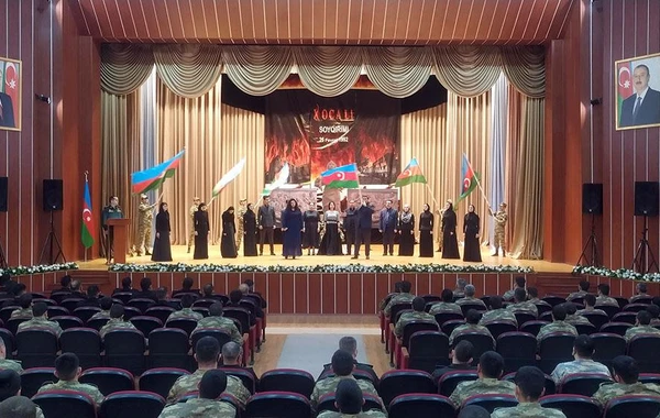Xocalı soyqırımının 30-cu ildönümü ilə əlaqədar Azərbaycan Ordusunda silsilə tədbirlər keçirilib